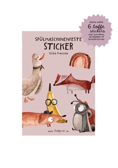 Spülmaschinenfeste Aufkleber
