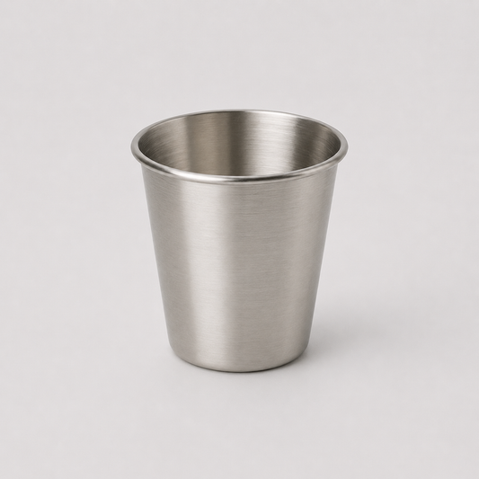 Edelstahl-Kinderbecher 260 ml (2er-Set)