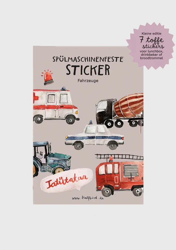 Spülmaschinenfeste Aufkleber